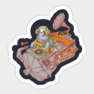 Chill space,fantastic fantasy , cool graphic Sticker